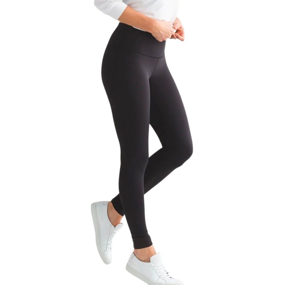 SWEETFLEXX RESISTANCE Sz 10 High Waist Ruched Black Logo Workout Yoga Leggings